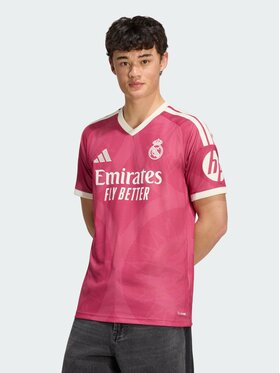 adidas adidas Koszulka techniczna 171924 Różowy Slim Fit