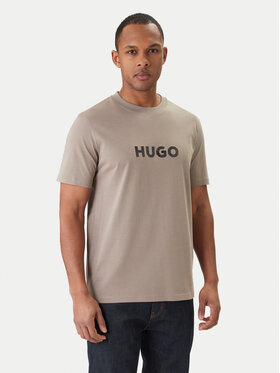 HUGO HUGO T-Shirt Dumeo 50557437 Beżowy Regular Fit