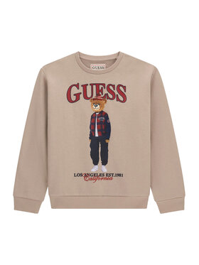 Guess Guess Суитшърт L6BQ14 K6130 Бежов Regular Fit