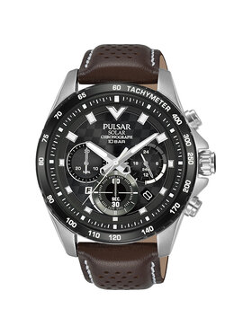 Pulsar Pulsar Zegarek PZ5109X1 Brązowy
