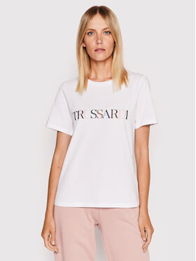 Trussardi Trussardi T-shirt 56T00507 Bianco Regular Fit