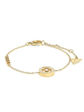 Guess Guess Náramek JUBB03259JW-YG-S Zlatá