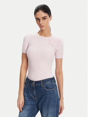 Elisabetta Franchi Elisabetta Franchi Pullover MK-55B-51E2 Violett Slim Fit