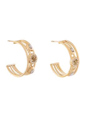 Guess Guess Naušnice JUBE0 5236JW Zlatá