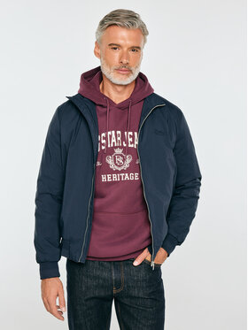 BIG STAR BIG STAR Kurtka zimowa BRINLEY Granatowy Basic Fit
