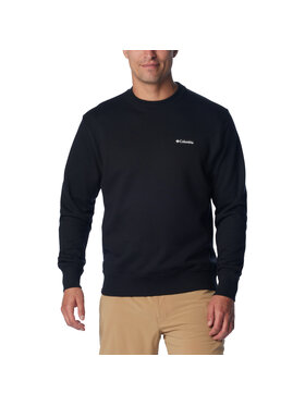 Columbia Columbia Felpa Columbia Marble Canyon French Terry Crew Nero Regular Fit