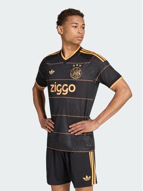 adidas adidas Koszulka techniczna 171576 Czarny Slim Fit