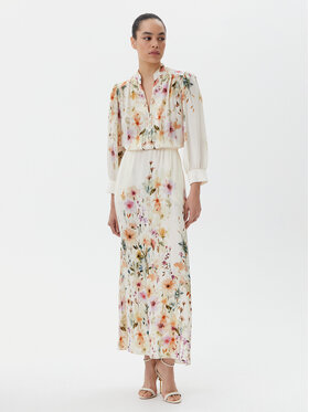 Luisa Spagnoli Luisa Spagnoli Rochie tip cămașă Pasticcino 541822 Bej Regular Fit