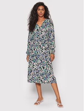 Pieces Pieces Kleid für den Alltag Fallu 17126630 Bunt Regular Fit