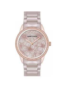 Anne Klein Anne Klein Zegarek AK-5172RGTP Różowe złoto