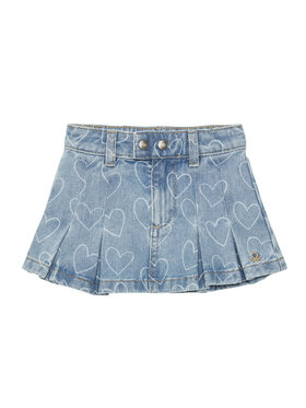 United Colors Of Benetton United Colors Of Benetton Jeans suknja 49DAG0012 Plava Regular Fit