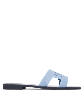 KARL LAGERFELD KARL LAGERFELD Şlapi Skoot III KL80407C Albastru