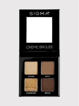 SIGMA Beauty SIGMA Beauty Crème Brûlée Eyeshadow Quad Paleta cieni do powiek Crème Brûlée