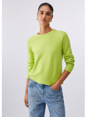 Liu Jo Liu Jo Sweter WA6290MA73R30540 Żółty Regular Fit