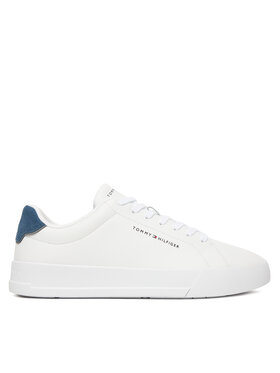 Tommy Hilfiger Tommy Hilfiger Αθλητικά Th Court Lth Detail Ess FM0FM05367 Λευκό