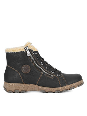Rieker Rieker Botine Z0121-00 Negru