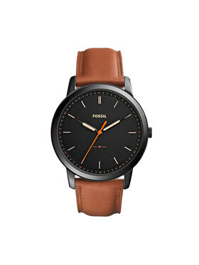 Fossil Fossil Hodinky The Minimalist 3H FS5305 Hnedá
