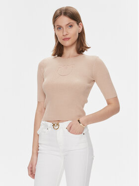 PINKO Pinko Πουλόβερ Tritone Maglia . 102017 A1KW Μπεζ Slim Fit