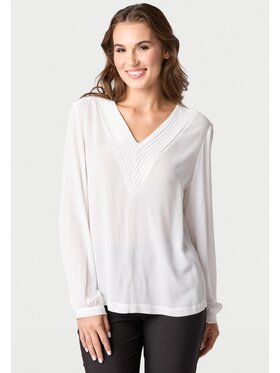 QUIOSQUE QUIOSQUE Bluzka QUIOSQUE 2VF002100 Biały Regular Fit