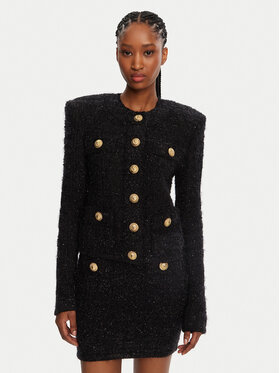 Balmain Balmain Ζακέτα DF1SK249KG43 Μαύρο Regular Fit