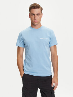 Karl Lagerfeld Jeans Karl Lagerfeld Jeans T-shirt A1M17003 Plava Slim Fit