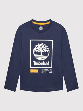 Timberland Timberland Bluzka T25S79 S Granatowy Regular Fit