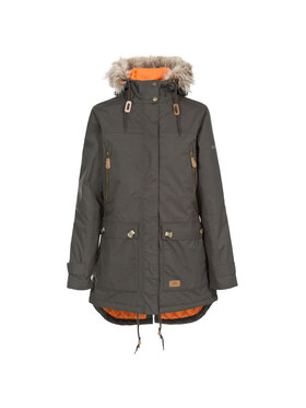 Trespass Trespass Kurtka przeciwdeszczowa Clea Khaki Long Fit