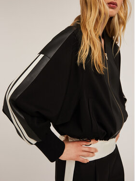 Motivi Motivi Giacca outdoor R236W000134N033 Nero Regular Fit