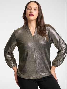 Elena Mirò Elena Mirò T-shirt G319Z000496N008 Oro Regular Fit