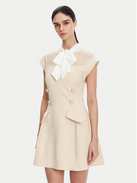 Imperial Imperial Rochie cocktail AFJJJKP Écru Regular Fit
