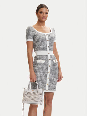 Guess Guess Ročna torba Letty Mini HWPG99 11750 Bela