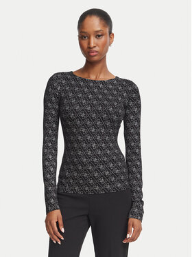Guess Guess Halenka W6BP26 K6284 Černá Slim Fit