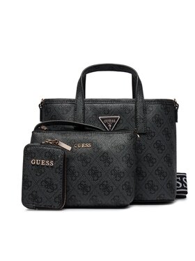 Guess Guess Ročna torba Latona (SG) Mini-Bags HWSG92 11750 Črna