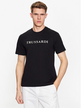 Trussardi Trussardi T-shirt 52T00724 Crna Regular Fit