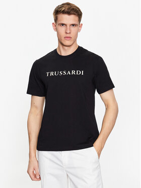Trussardi Trussardi T-shirt 52T00724 Nero Regular Fit