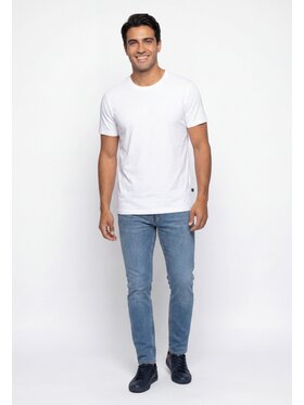 Pako Lorente Pako Lorente T-Shirt P0B2B-TT-001 Biały Regular Fit