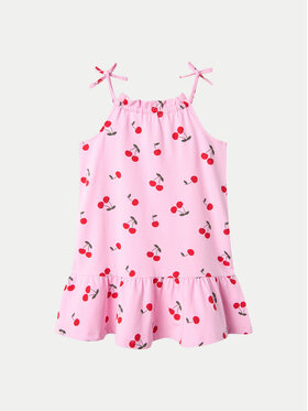 NAME IT NAME IT Лятна рокля Zally 13241114 Розов Regular Fit