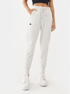 Kappa Kappa Долнище анцуг 313035 Сив Regular Fit