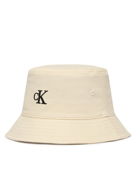 Calvin Klein Calvin Klein Kapelusz Bucket LV04F5101G Écru