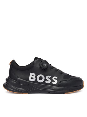 BOSS BOSS Sneakersy J52566 S Černá
