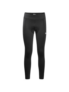Jack Wolfskin Jack Wolfskin Spodnie dresowe Morobbia Tights W Czarny Slim Fit