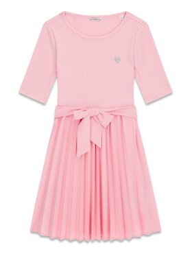 Guess Kids Guess Kids Sukienka 176951 Różowy Classic Fit