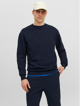 Jack&Jones Jack&Jones Džemperis ar kapuci Bradley 12249341 Tumši zils Relaxed Fit
