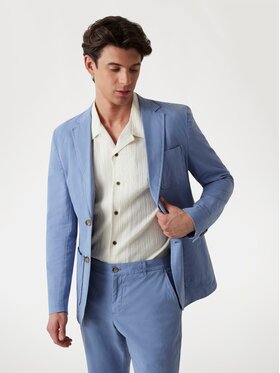 Guess Guess Kurtka przejściowa 175055 Błękitny Classic Fit