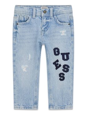 Guess Kids Guess Kids Spodnie materiałowe 181539 Niebieski Regular Fit