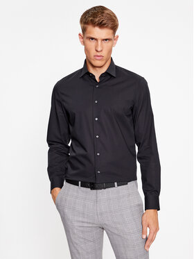 Michael Kors Michael Kors Cămașă MD0MD90435 Negru Modern Fit