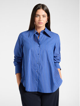 Elena Mirò Elena Mirò Camicia 5027P200364N001 Blu Over Fit