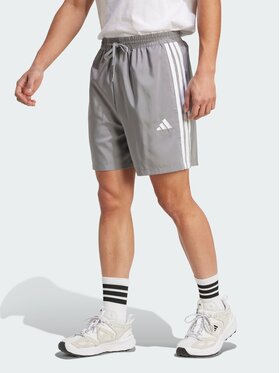 adidas adidas Szorty materiałowe 142117 Szary Regular Fit