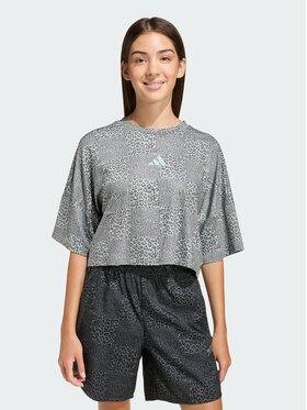 adidas adidas T-Shirt 158916 Zielony Loose Fit