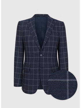 Pako Lorente Pako Lorente Marynarka P23WF-3X-002 Granatowy Slim Fit